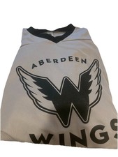 VTG Aberdeen Wings NAHL Hockey Jersey OT Sports USA Polyester Size 56  picture