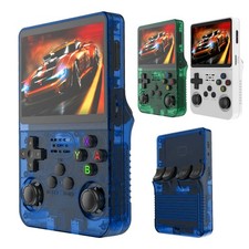128GB R36S Retro Handheld Video Game Console 3.5 Inch IPS Screen picture