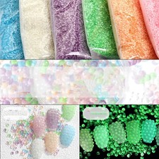 10,000pcs 3mm SS10 Glow in the Dark Flatback Resin Round Rhinestones Nail Art picture