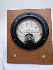 Weston Model 301 DC Panel Voltmeter Dual Range 0-50V / 0-250V Vintage Untested picture