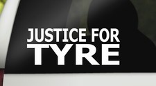 Justice For Tyre Nichols Memphis Protest Police Brutality White Sticker 3