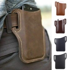 Riñonera de Cuero PU para Hombre - Billetera Móvil para Correr y Viajar picture