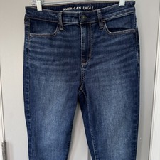 American Eagle Women’s High Rise Jeggings Next Level Stretch Size 8 Regular  picture