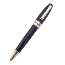 Montegrappa Blue and Palladium Fortuna Ballpoint Pen picture