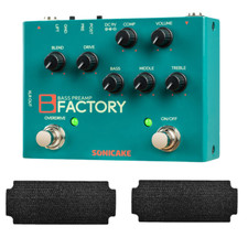 SONICAKE B Factory Analog Bass Preamp Comp Overdrive 3-band EQ PRE/POST Pedals picture