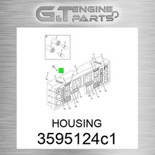 3595124C1 HOUSING fits INTERNATIONAL TRUCK (Surplus Open Box) picture