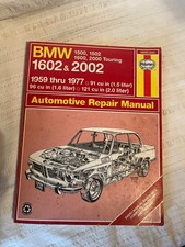 BMW 1602 & 2002; 1500, 1502, 1600 & 2000 Touring 1959-77 by Haynes, J. H. picture