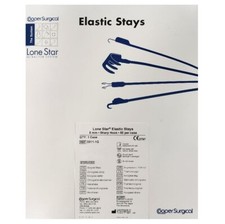 *50-Piece* CooperSurgical Lone Star Elastic Stays 5mm Sharp Hook Sterile 3311-1G picture