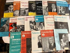 SATURDAY REVIEW MAGAZINE 20 Issue Lot All 1960 April-November Good Condition picture