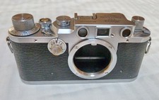 Leica Leitz 3C, IIIC Camera S/N 424239 from 1946 with takup spool serviced 2026 picture