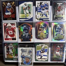 HUGE Jonathan Taylor 12 Card Lot RC Select #95/100 Indianapolis Colts Badgers RB picture