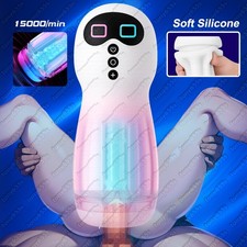 Automatic-Sucking-Male-Masturbator-Cup Stroker for Man Handsfree Use Lubricants picture