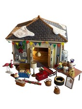 Dept 56 Another Man's Treasure Garage 22 Pc Set Snow Village 54945 Retired picture
