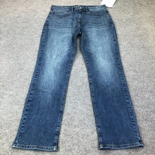 New Nautica Vintage Straight Jeans Mens 32x32 Blue Med Wash Oceania Denim Sample picture