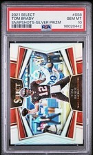 2021 Panini Select - Snapshots Tom Brady #SS-8 Silver Prizm PSA 10 🔥🔥🔥 picture