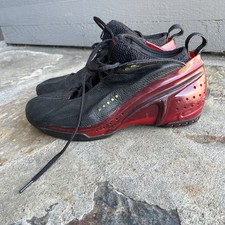 Rare 2002 Nike Air Zoom Ultraflight Black Red Trasnlucent Basketball Shoes 11.5 picture