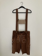 Adisno Traditional Lederhosen Men’s EU/German Size 46 Oktoberfest picture