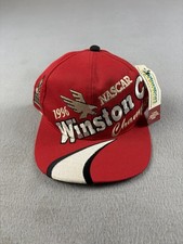 Vintage Winston Cup NASCAR Hat SnapBack Cap Red Terry Labonte Racing 90s NEW picture