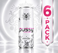 Pussy Natural Energy Drink – 4/6/12/24 Pack – Natural Formula –  picture