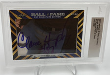 CLAUDE HUMPHREY CUT AUTO Card 2022 Leaf Hall of Fame Signed FALCONS EAGLES HOF picture