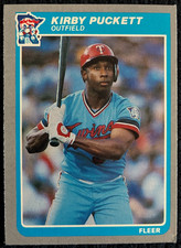 Kirby Puckett Rookie 1985 Fleer #286 picture