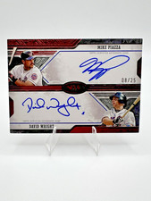 2025 Topps Tier One - Dual Autographs Mike Piazza, David Wright #DA-PW /25 (AU) picture