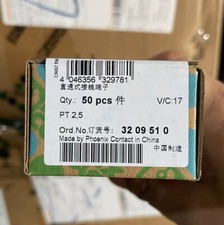 50PCS Phoenix Contact 3209510 straight through terminal block PT 2,5 #F picture