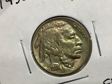 1938 D Buffalo Nickel *Retired Dealer, Old Stock* Attractive Toning picture