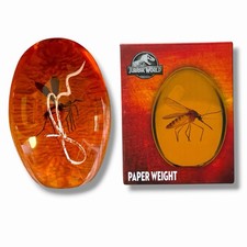 Jeff Goldblum Signed Autographed Jurassic Park World Mosquito Paper Weight Prop picture