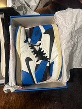 Jordan Air Jordan 1 Men’s High Top Lace-Up Alpaca Colorblock Sneaker 11 picture