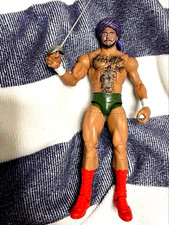Tiger Jeet Singh WWE Mattel Elite Custom Wrestling Figure Saber Bandana Japan picture