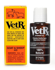 Vet Rx Sheep Goat  2oz Veterinary Remedy Colds Cough Pneumonia Natural picture
