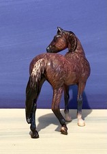 Custom Breyer Stablemate Etched Standing Stock Horse Hand Done OOAK picture