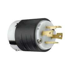 Pass & Seymour L1430p Locking Plug, L14-30P, 30 A, 125/250V Ac, 2 Pole, Screw picture