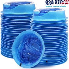 25-50 Pack Disposable Emesis Vomit Puke Throw-Up Barf Bags Air Sea Car Sickness picture