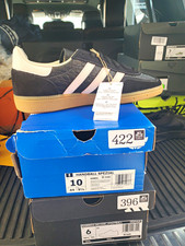 adidas Handball Spezial Men’s Low Top Lace-Up Sneakers Black/Pink KH9051 picture