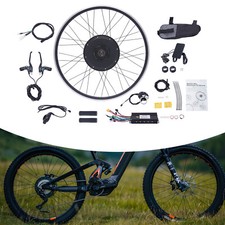 700C 48V 1000W Electric Bicycle Conversion Kit E-Bike Hub Motor Rear Wheel w/LCD picture