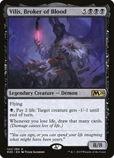 Vilis, Broker of Blood 122 Rare Core Set 2020 Magic: The Gathering Near Mint picture