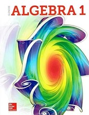 GLENCOE ALGEBRA 1, STUDENT EDITION, 9780079039897, By Mc Graw Hill Education VG picture