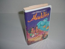 Aladdin Black Diamond VHS - Very Good picture