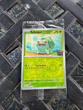 Pokémon Bulbasaur 001/165 Best Buy 151 Stamped Promo SEALED picture