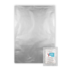 (10 Pack) Five Gallon Mylar Bags +Individually Sealed 2000cc Oxygen Absorbers picture
