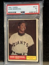 1961 Topps Set-Break #417 Juan Marichal PSA 5 EX picture