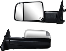 Pair Towing Mirrors Fit 09-16 for Dodge Ram 1500 2500 3500 with Turn Signal Ligh picture