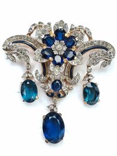 Beautiful Trifari Patent 129316 Empress Eugenie 1940s picture