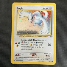Lugia 9/111 Neo Genesis Holo (small Crease) (huge Swirl) picture