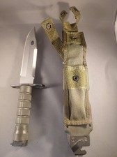 Genuine USGI Phrobis III M9 Bayonet with Scabbard (Pat. Pend.) Early Military... picture