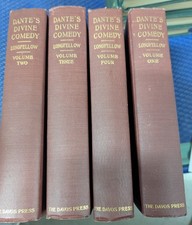 Dante's Divine Comedy in 4 volumes picture