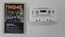 Manowar Fighting The World US Casssete Tape Metal Ex picture
