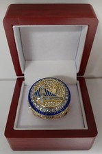 Kevin Durant - 2017 Golden State Warriors Championship Ring W Wooden Display Box picture